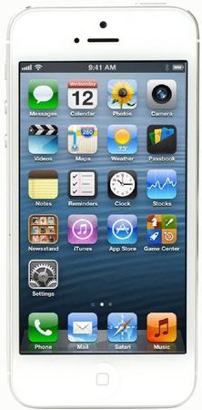 Смартфон Apple iPhone 5 32Gb White & Silver - Волгодонск